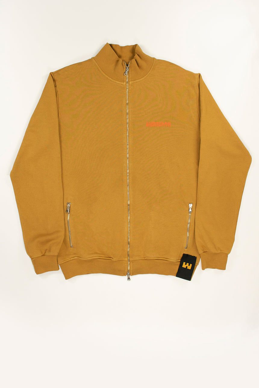 HOODIE MAN BUFFALO MOUSTARD