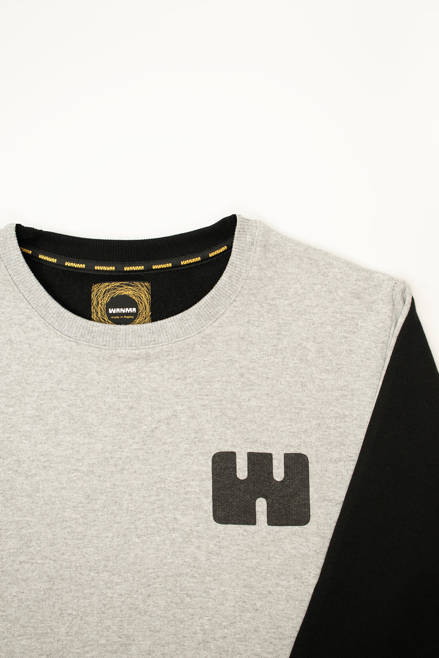 HOODIE MAN PITTSBURGH GREY & BLACK