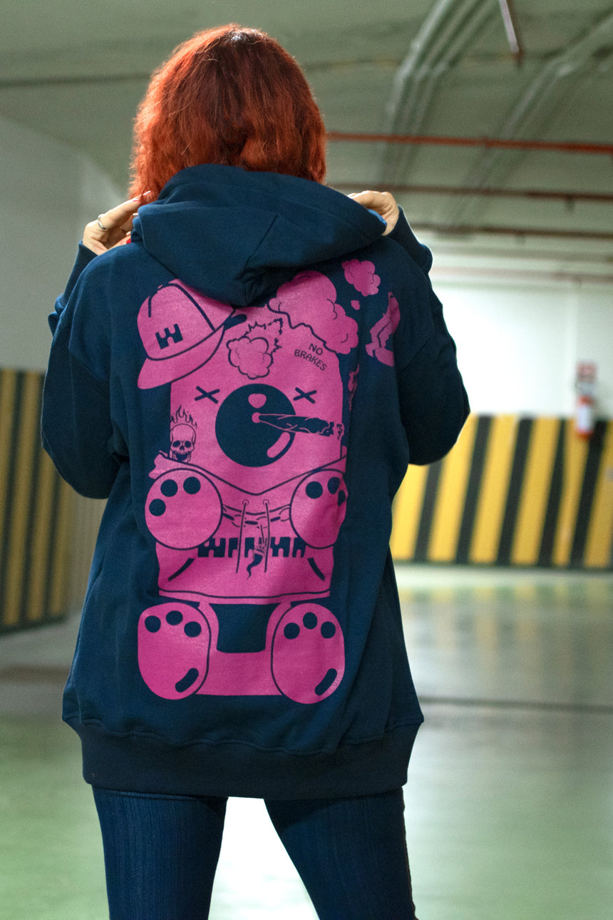 Felpa blu navy HOWDIE genderless