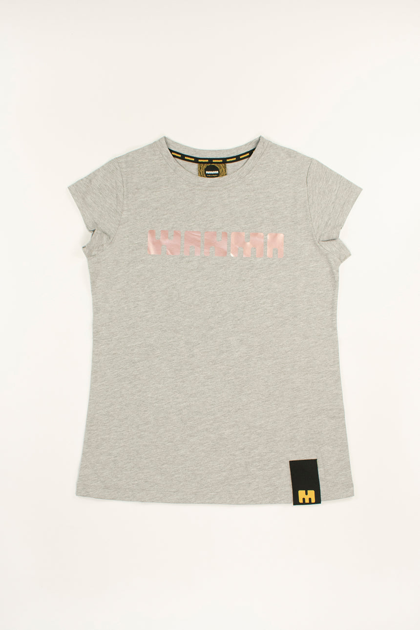 T-Shirt donna Basic Grigia