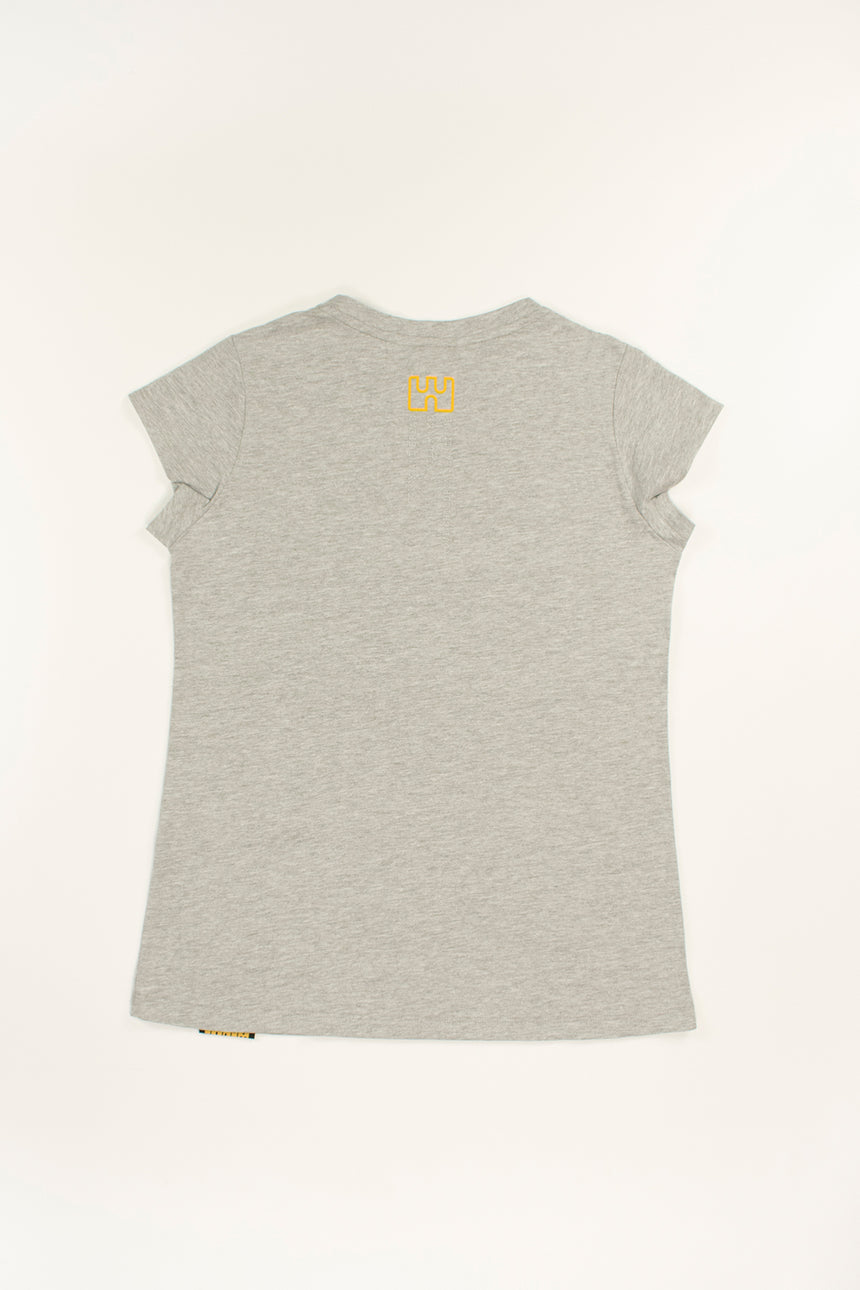 T-Shirt donna Basic Grigia