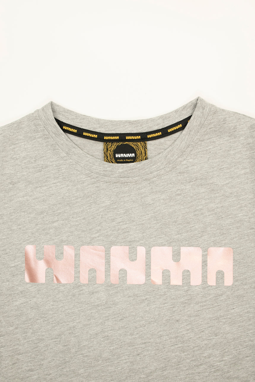 T-Shirt donna Basic Grigia