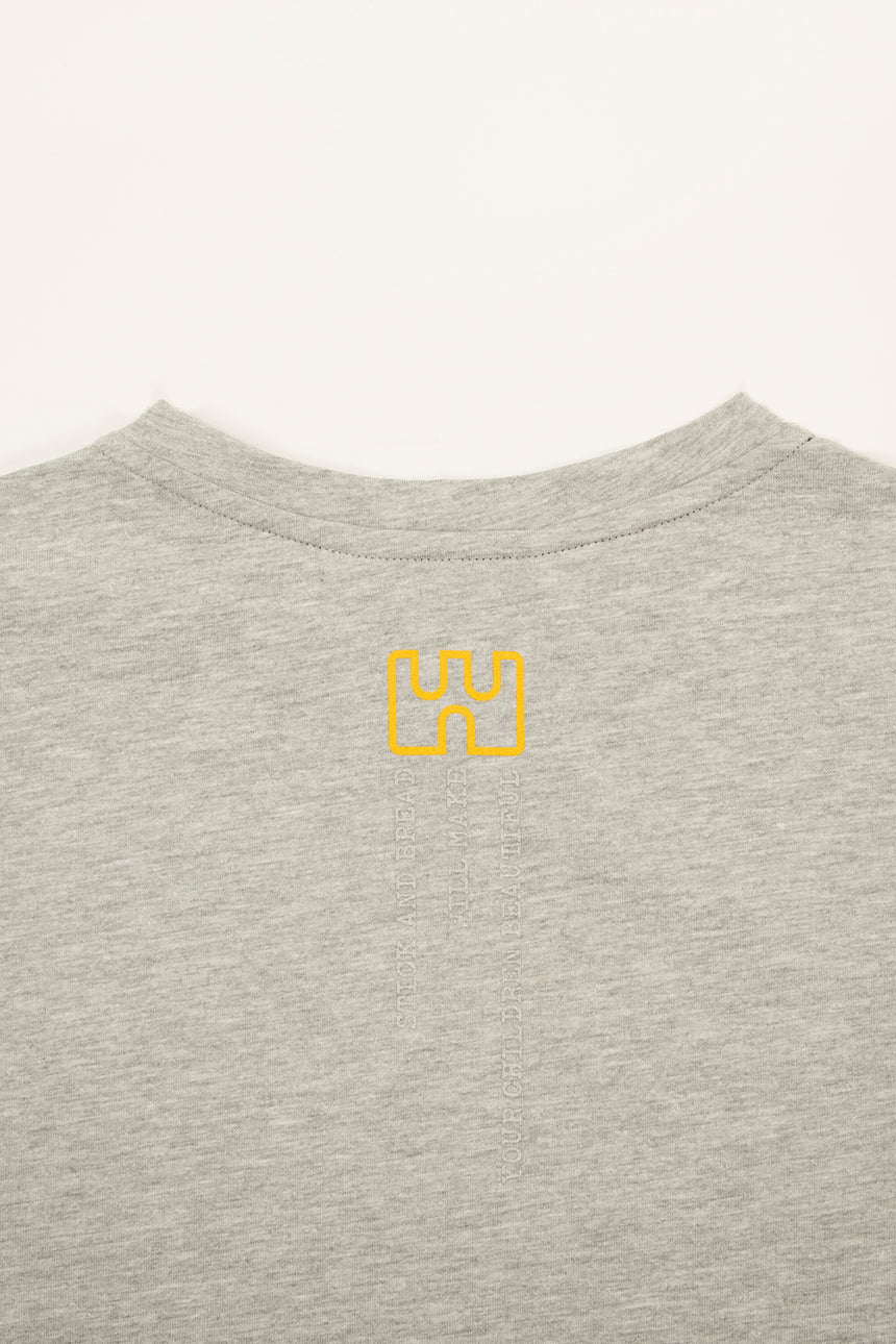 T-Shirt donna Basic Grigia