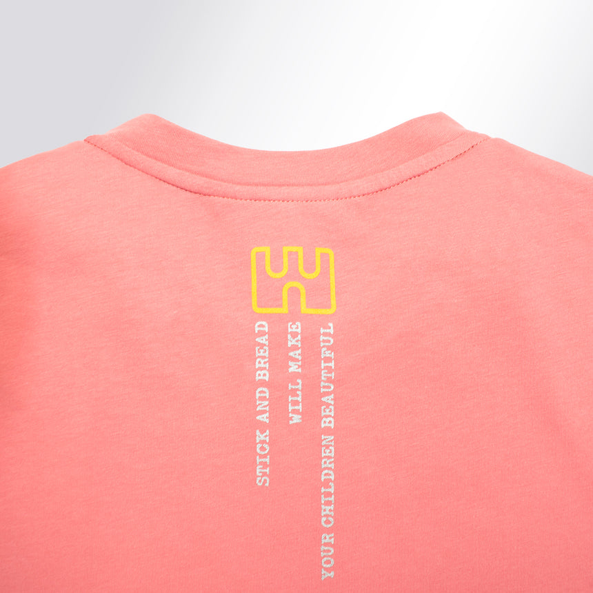 T-Shirt uomo Basic Salmone