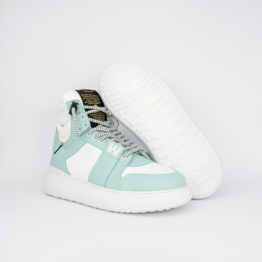 Apple and White B-Boy Sneakers