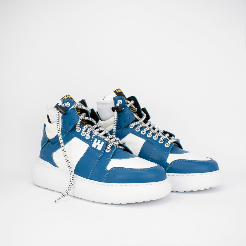 Sneakers B-Boy Ocean and White