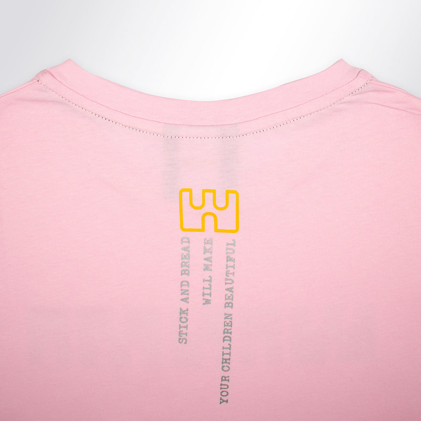 T-Shirt donna Basic Rosa